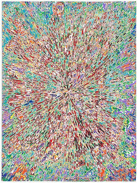 &quot;Untitled #28,&quot; 2013, Acrylic on wood panel, 16 x 12 inches, 40.6 x 30.5 cm, A/Y#20961