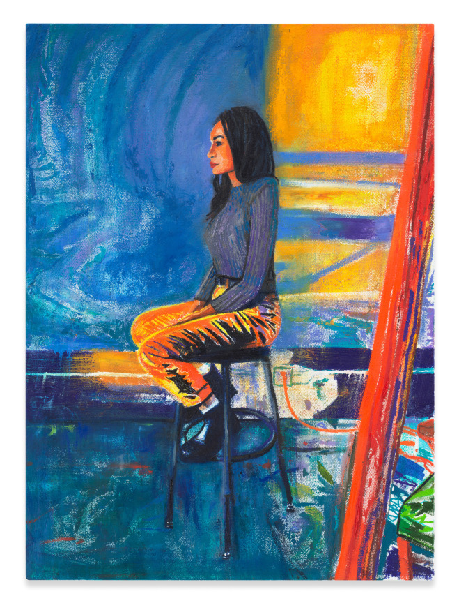 Alyssa, 2022, Oil on linen, 30 x 22 inches, 76.2 x 55.9 cm, MMG#34971