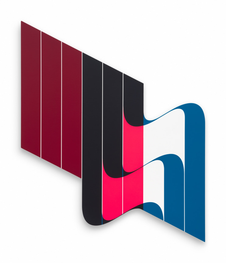 A, 2024, Acrylic on canvas, 42 x 35 inches, 107 x 88 cm, MMG#37358