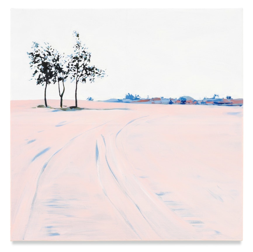 Three Trees, 2019, Mixed media oil on canvas, 28 x 28 inches, 71.1 x 71.1 cm,&nbsp;(MMG#32053)