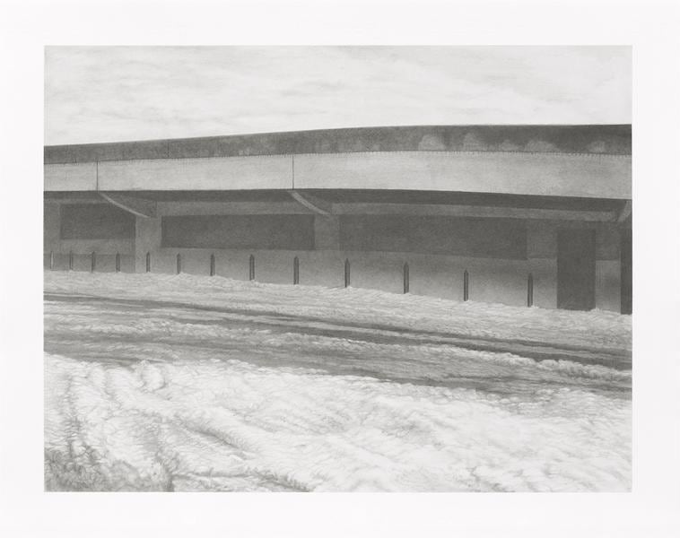 Sludge #2, 2014, Graphite on paper, 13 1/4 x 17 1/4 inches, 33.7 x 43.8 cm, A/Y#22035