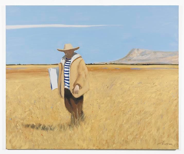 Dans L&#039;Ombre de Mont Sainte Victoire, 2014, Oil on canvas, 60 x 72 inches, 152.4 x 182.9 cm, AMY#22029