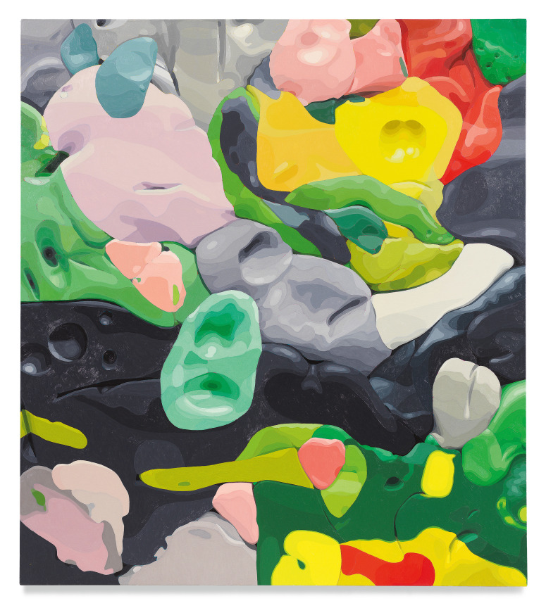 Untitled, 2022, Oil on canvas, 57 x 51 inches, 144.8 x 129.5 cm, MMG#34483