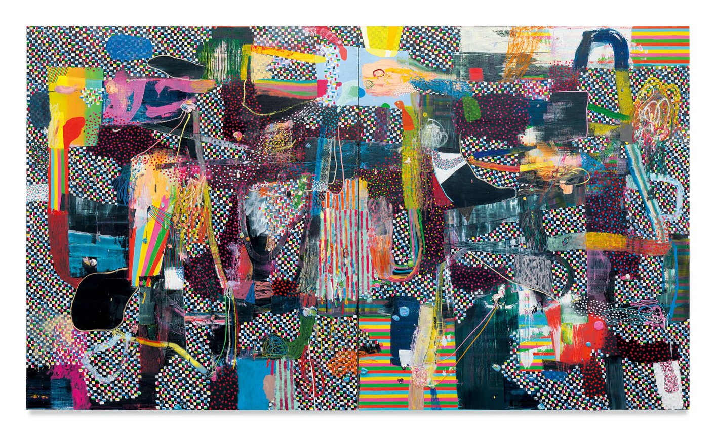 Tomory Dodge, Goodbye Dragonfly, 2019, Oil on canvas, 84 x 144 inches, 213.4 x 365.8 cm, MMG#30819