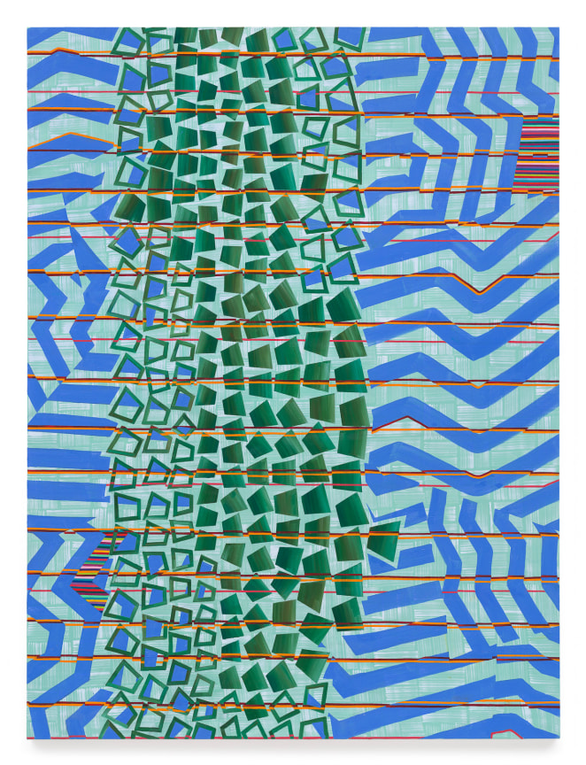 Temporal Terrain, 2025, Oil on canvas, 80 x 60 inches, 203.2 x 152.4 cm, MMG#37996