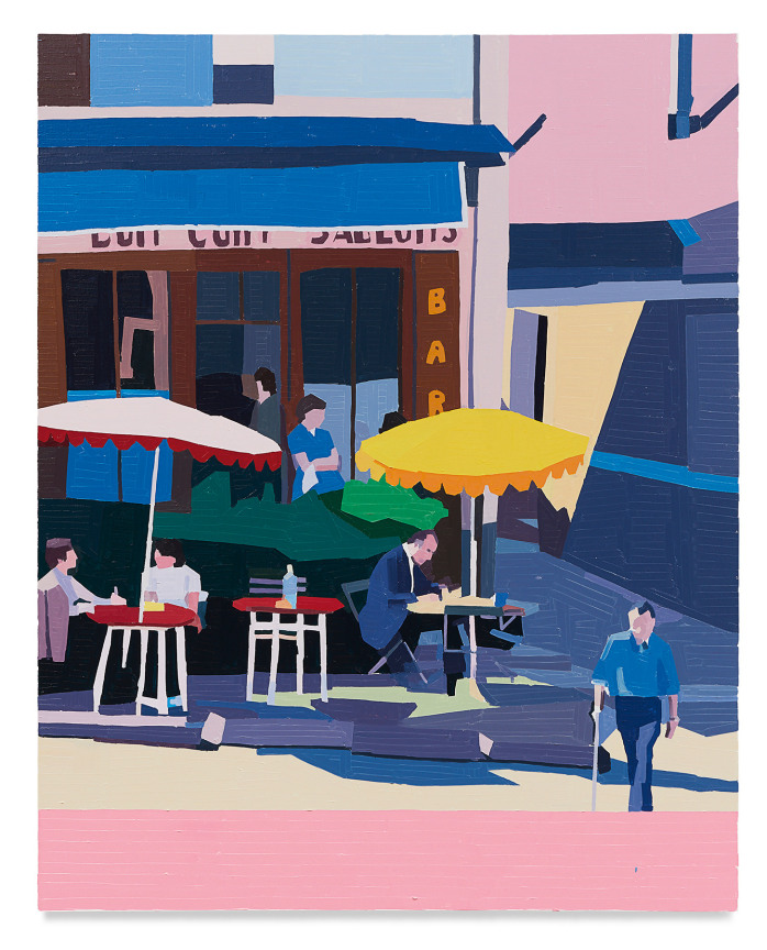 Guy Yanai,&nbsp;The Letter, 2021, Oil on linen, 59 x 47 1/4 inches, 150 x 120 cm