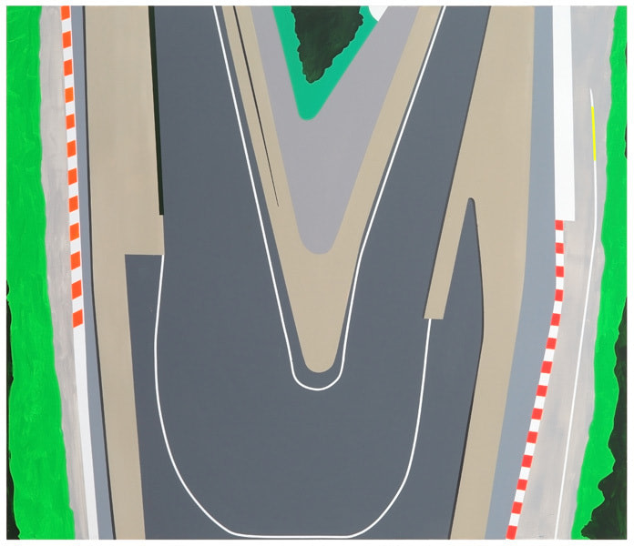 Turn 2, 2015, Acrylic on canvas, 72 x 62 inches, 182.9 x 157.5 cm, A/Y#22262