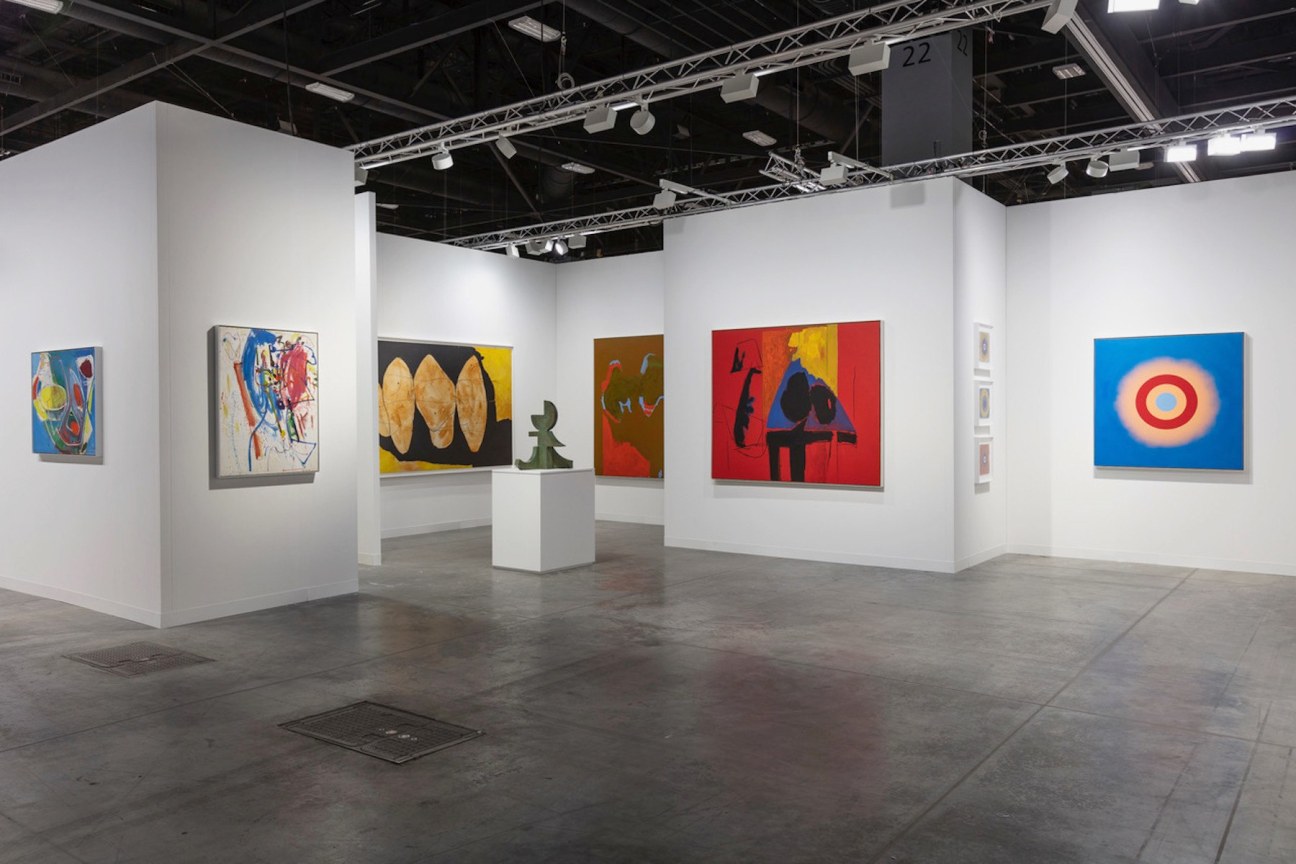 Installation view, Booth&nbsp;G8, Miles McEnery Gallery, Art Basel Miami Beach 2018