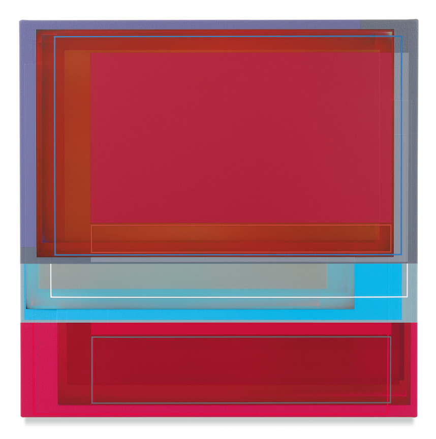 Ghost Story, 2018, Acrylic on canvas, 22 x 22 inches, 55.9 x 55.9, MMG#30113