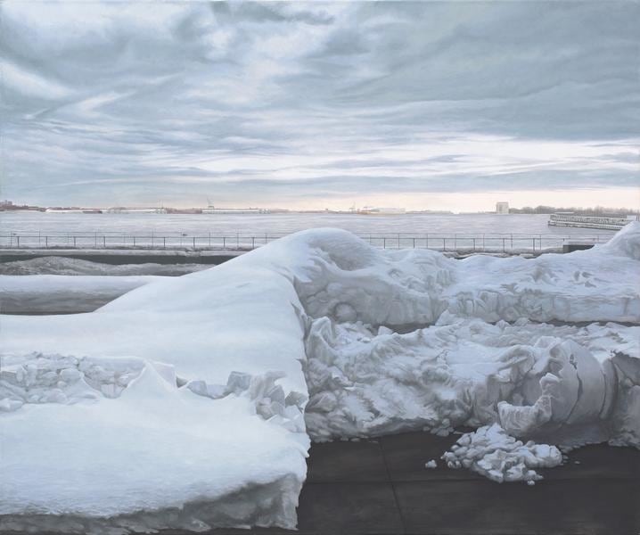 Harbour, 2011, Oil on linen, 30 x 36 inches, 76.2 x 91.4 cm, A/Y#21569