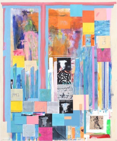 Franklin Evans, mocacpolke92or1, 2014, Acrylic on canvas, 36 x 30.5 inches, 91.4 x 77.5 cm, A/Y#21959