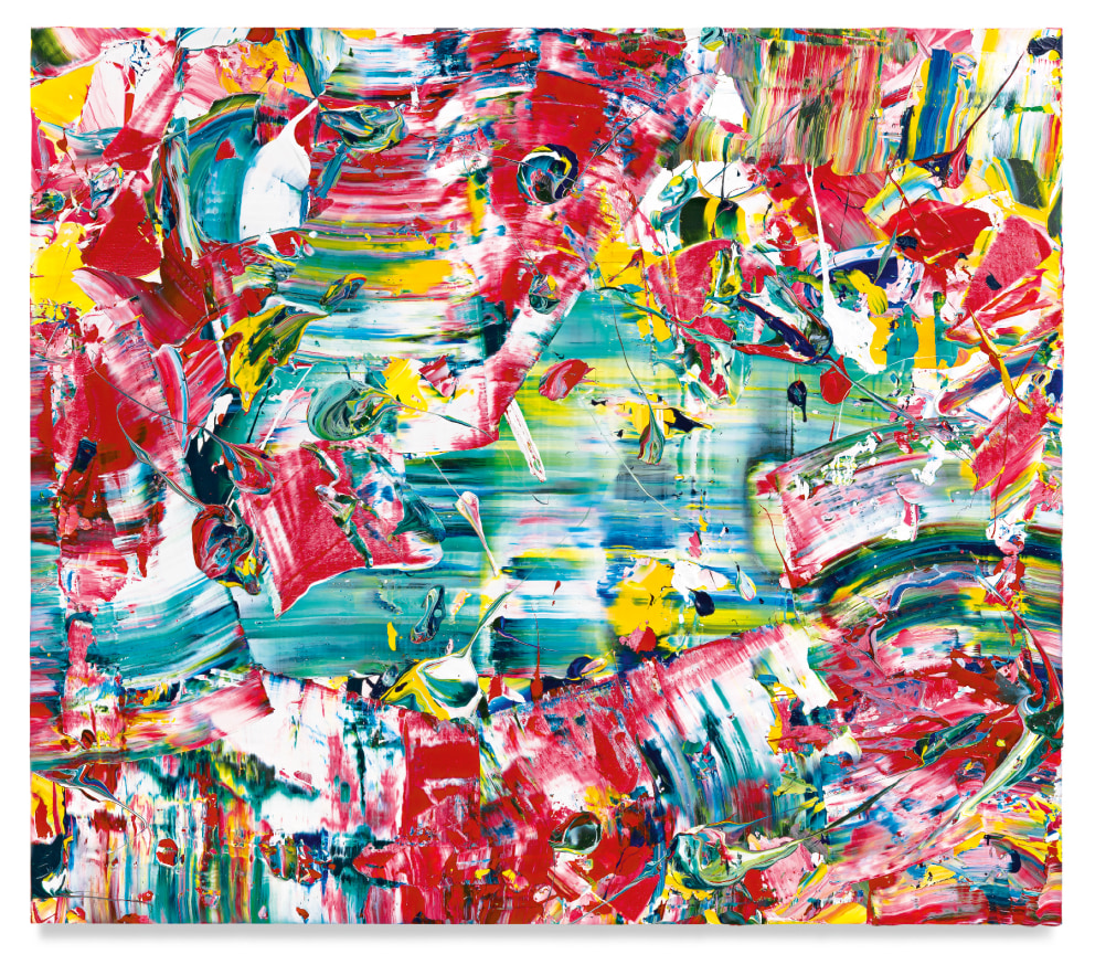 Firecracker, 2021, Acrylic on linen, 52 x 60 inches, 132.1 x 152.4 cm, MMG#33997