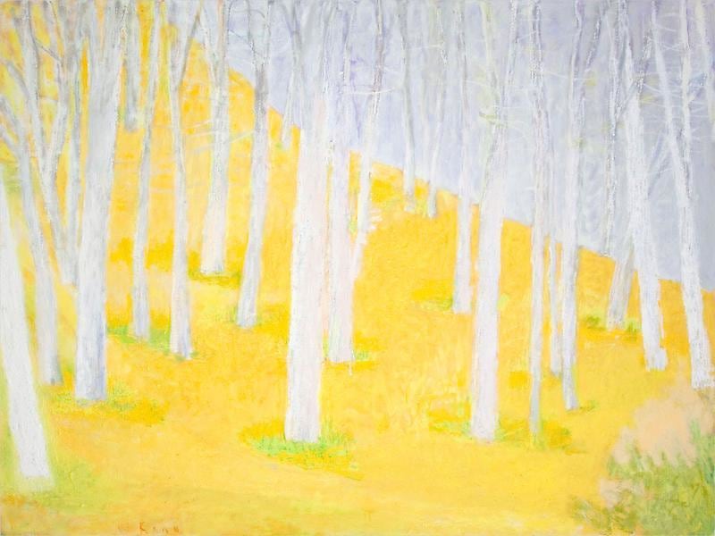 White Trunks, 2011, Oil on canvas, 52 x 68 1/2 inches, 132.1 x 174 cm, A/Y#19649