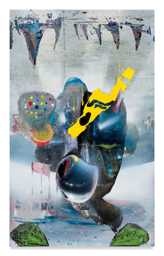 POV, 2021, Acrylic on canvas over panel,, 78 1/2 x 48 inches, 199.4 x 121.9 cm,&nbsp;MMG#33041