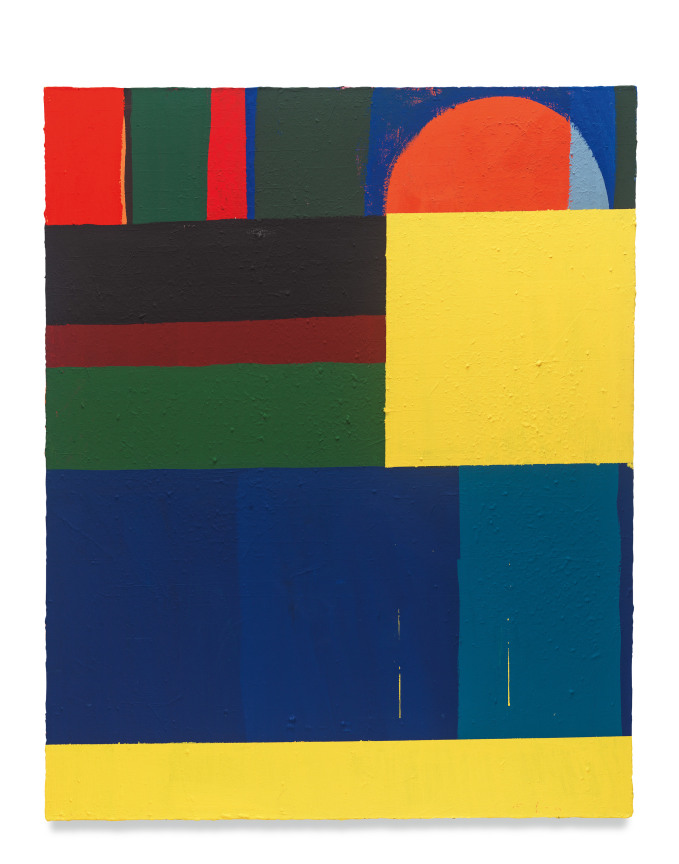 Whose Eye Is The Sun?, 2022, Acrylic and marble dust on canvas, 60 x 48 inches, 152.4 x 121.9 cm, MMG#35085