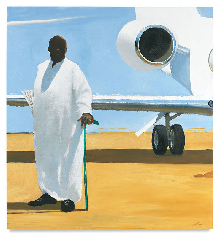 The King, 2015, Oil on canvas, 84 x 78 inches, 213.4 x 198.1 cm, MMG#28063