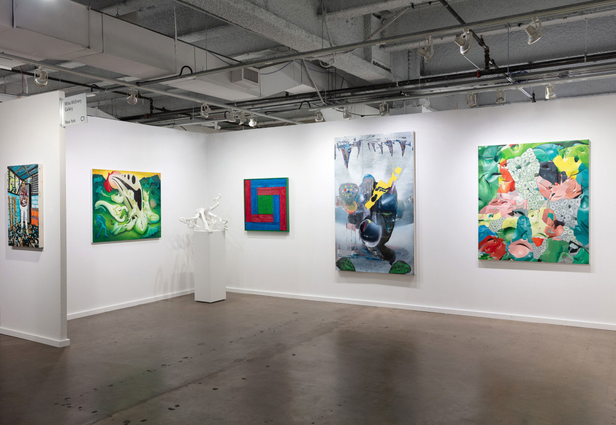 Installation view, Booth #C1, Miles McEnery Gallery, Dallas Art Fair 2021