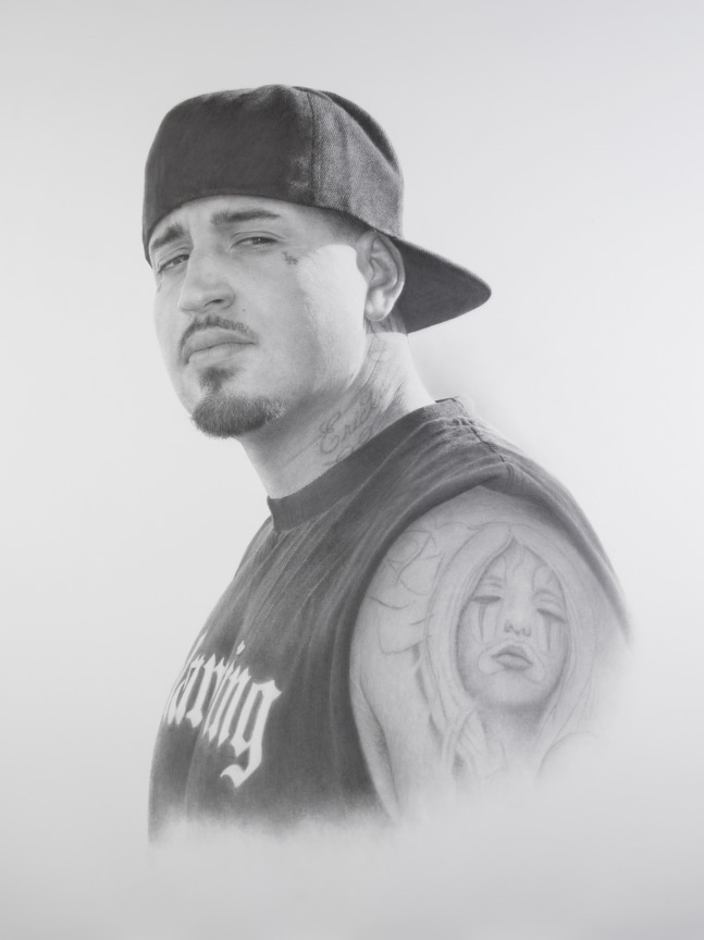 Deadly Friends (City of Commerce), 2013, Graphite on paper, 40 x 30 inches, 101.6 x 76.2 cm, MMG#21248