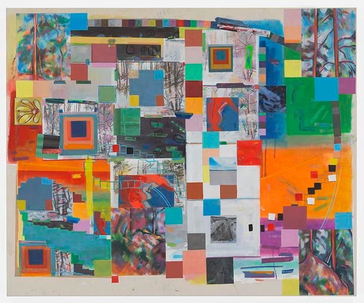 alexandertoaix, 2017, Acrylic on canvas, 43 x 52 inches, 109.2 x 132.1 cm, AMY#29155