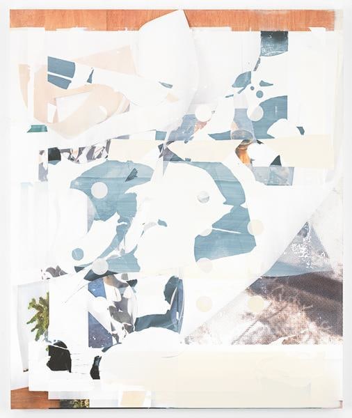 Composite 4 (frayed), 2016, Acrylic and oil on canvas over aluminum, 48 x 40 inches, 121.9 x 101.6 cm, AMY#28515