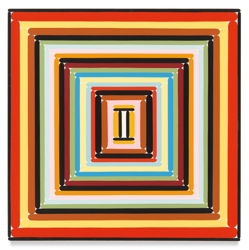 Warren Isensee, Old Gods, 2018,&nbsp;Oil on canvas,&nbsp;20 x 20 inches,&nbsp;50.8 x 50.8 cm,&nbsp;MMG#31519