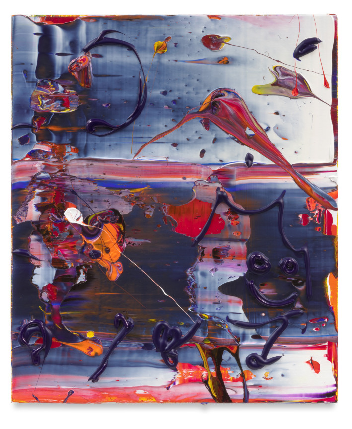 Michael Reafsnyder, Shuffle Dude, 2018, Acrylic on linen