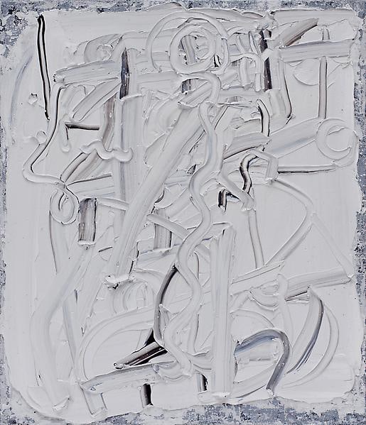 &quot;Line Man,&quot; 2012, Oil on linen, 14 x 12 inches, 35.6 x 30.5 cm, A/Y#20555