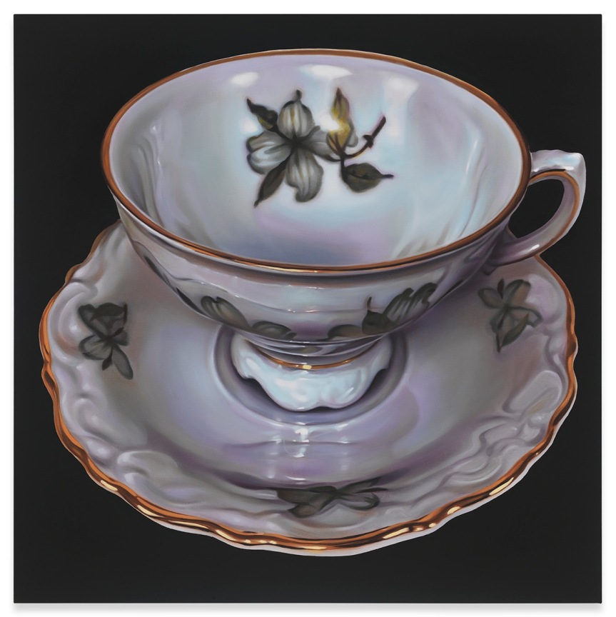 Teacup #28, 2021, Oil on canvas, 50 x 50 inches, 127 x 127 cm, MMG#33921