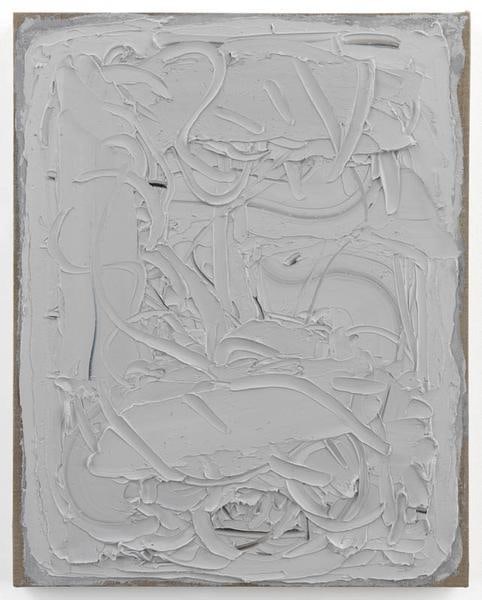 Round Line, 2016, Oil on linen, 20 x 16 inches, 50.8 x 40.6 cm, AMY#28001