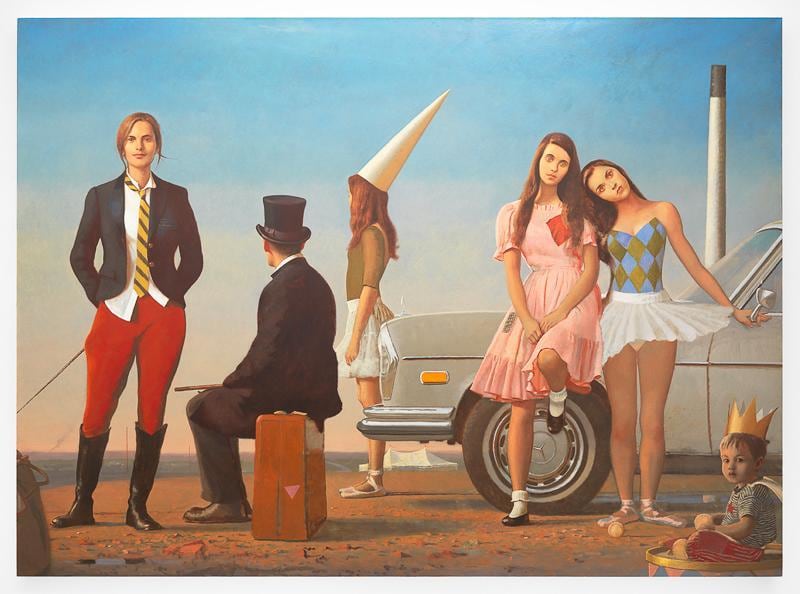The Samaritans, 2014, Oil on linen, 88 x 120 inches, 223.5 x 304.8 cm, AMY#27964