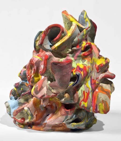 Rusty, 2011, Glazed ceramic, 13 x 17 x 12 inches, 33 x 43.2 x 30.5 cm, A/Y#20002