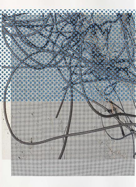 Untitled, 2014, Acrylic and UV cured ink on paper, 29 3/4 x 21 3/4 inches, 75.6 x 55.2 cm, A/Y#21426