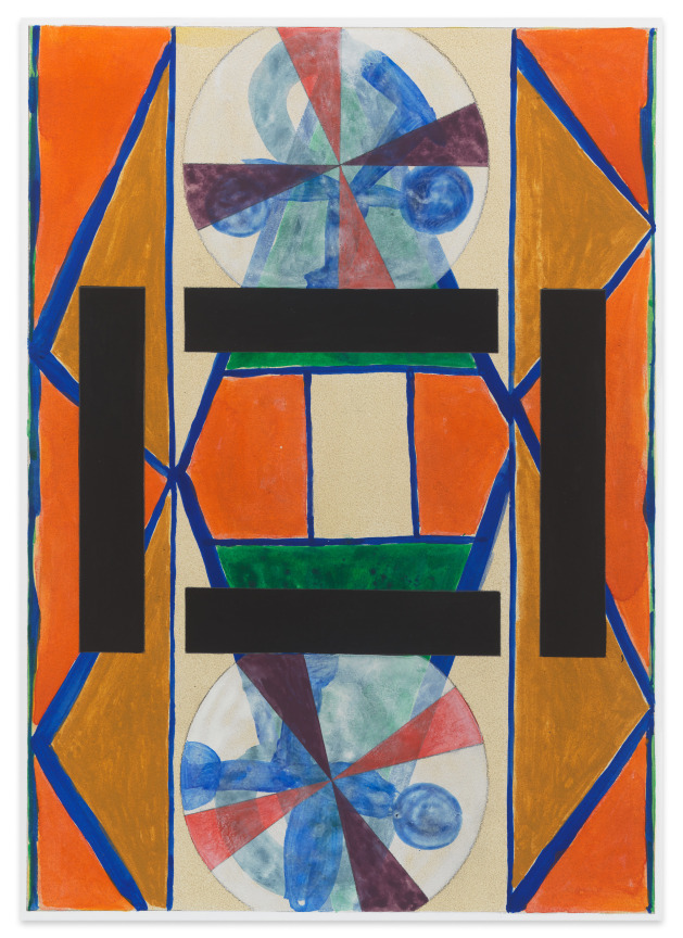 untitled #1231, 2022, Acrylic on illustration board,