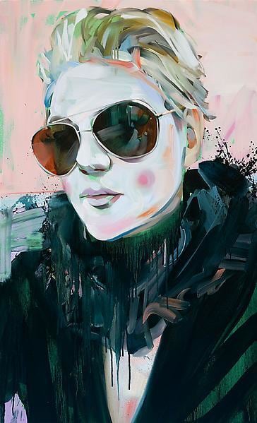 &quot;Fool, Seer, MFA Grad (Michelle),&quot; 2011, Oil on canvas, 48 x 29 inches, 121.9 x 73.7 cm, A/Y#19948