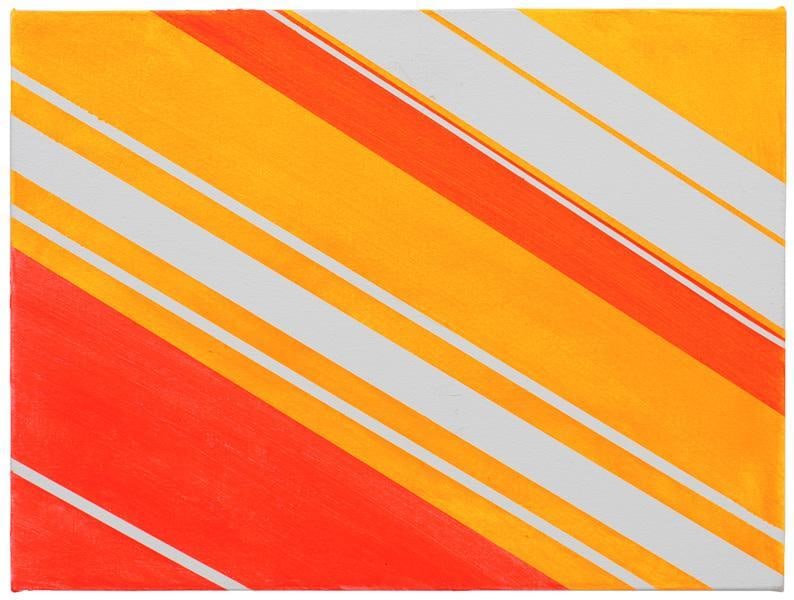 Acid Lines, 2014, Acrylic on canvas, 12 x 16 inches, 30.5 x 40.6 cm, A/Y#22309