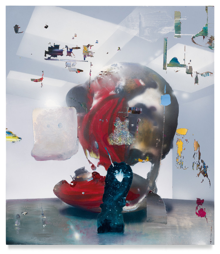 With, With Threshing Oar, 2021, Acrylic on canvas over panel, 31 x 27 inches, 78.7 x 68.6 cm,&nbsp;MMG#33048