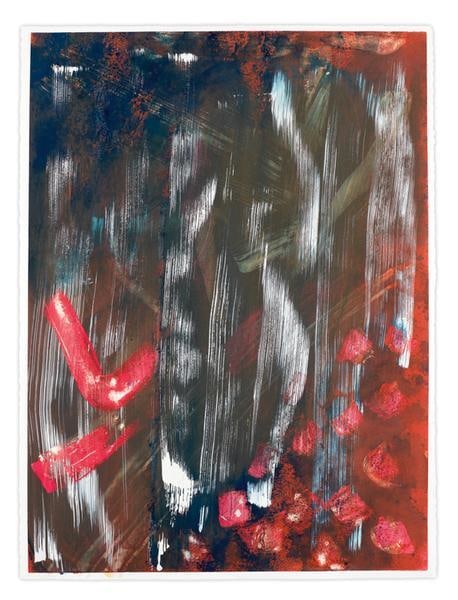 Untitled, 2015, Mixed media on paper, 30 x 22 inches, 76.2 x 55.9 cm, AMY#27861