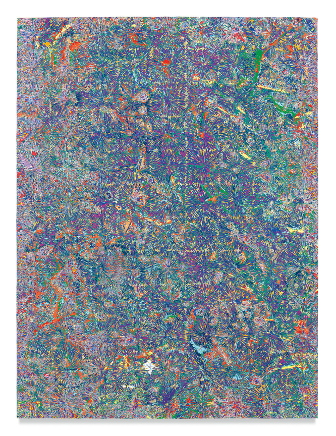 Untitled #2, 2019,&nbsp;Acrylic on panel,&nbsp;48 x 36 inches,&nbsp;121.9 x 91.4 cm,&nbsp;MMG#31027