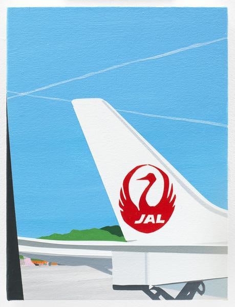 JAL, 2016, Acrylic on canvas, 12 x 9 inches, 30.5 x 22.9 cm, AMY#28130