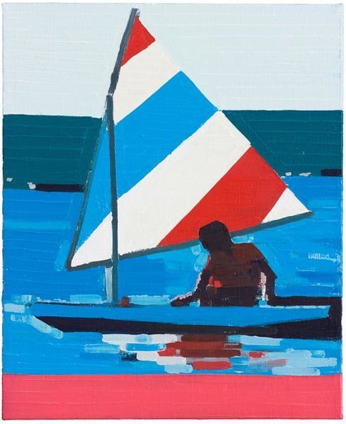 Guy Yanai, New England, 2014, Oil on linen, 14 1/2 x 11 3/4 inches, 37 x 30 cm, A/Y#22005