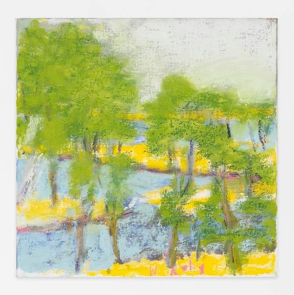 Small Square, White Sky, 2013, Oil on canvas, 16 x 16 inches, 40.6 x 40.6 cm, AMY#21302