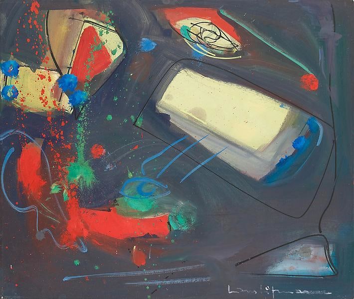 Yellow, 1945, Oil on panel, 22 x 25 3/4 inches, 55.9 x 65.4 cm, A/Y#9750