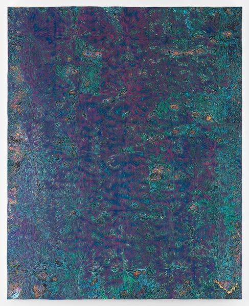 Untitled #53, 2015, Acrylic on wood panel, 50 x 40 inches, 127 x 101.6 cm, AMY#28020