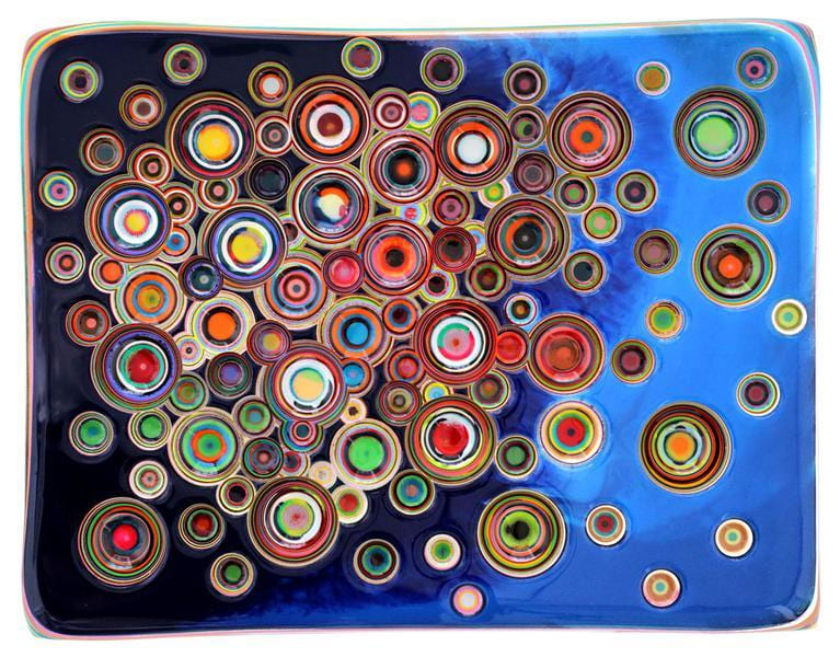 Markus Linnenbrink, LINGERONYOURPALEBLUEEYES, 2013, Epoxy resin and pigments on wood, 13 x 17 inches, 33 x 43.2 cm, A/Y#21326