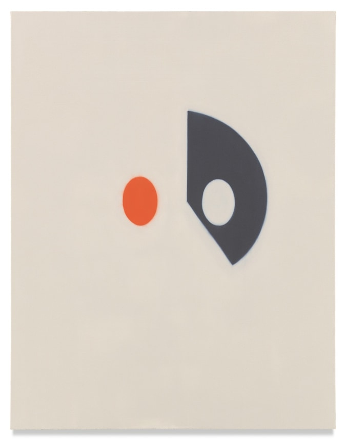 749 mask (blow me a kiss), 2020, Oil on linen, 54 x 42 inches, 137.2 x 106.7 cm, MMG#32818