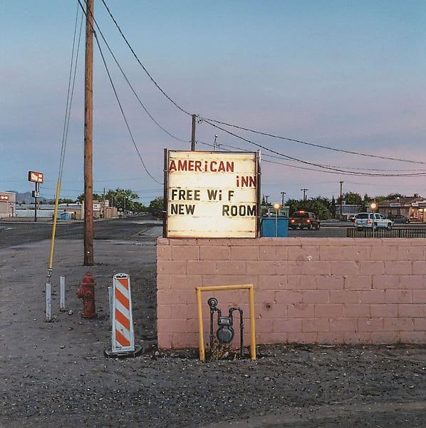 &quot;American Inn,&quot; 2011, Acrylic on panel, 6 x 6 inches, 15.2 x 15.2 cm, A/Y#19883