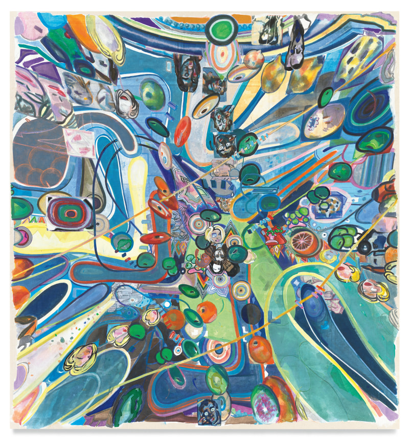 sorrynotsorryrecursion, 2021, Acrylic on canvas, 74 x 68 7/8 inches, 188 x 174.9 cm,&nbsp;MMG#33053