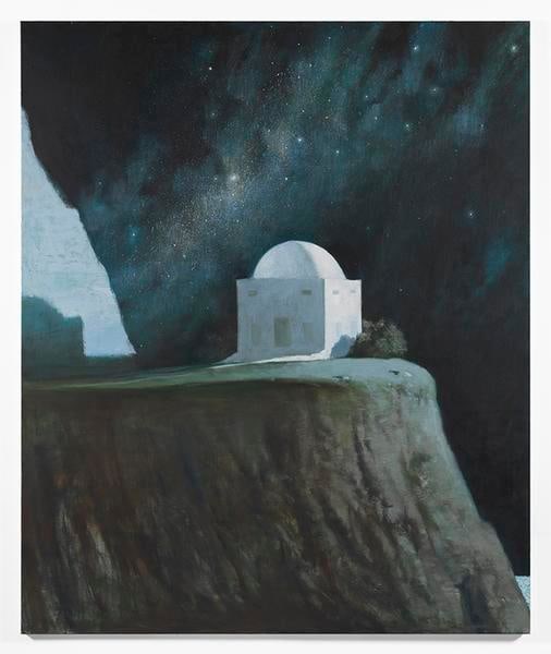 In Our Constellation, 2014, Oil on canvas, 71 1/8 x 59 3/4 inches, 180.7 x 151.8 cm, AMY#22215