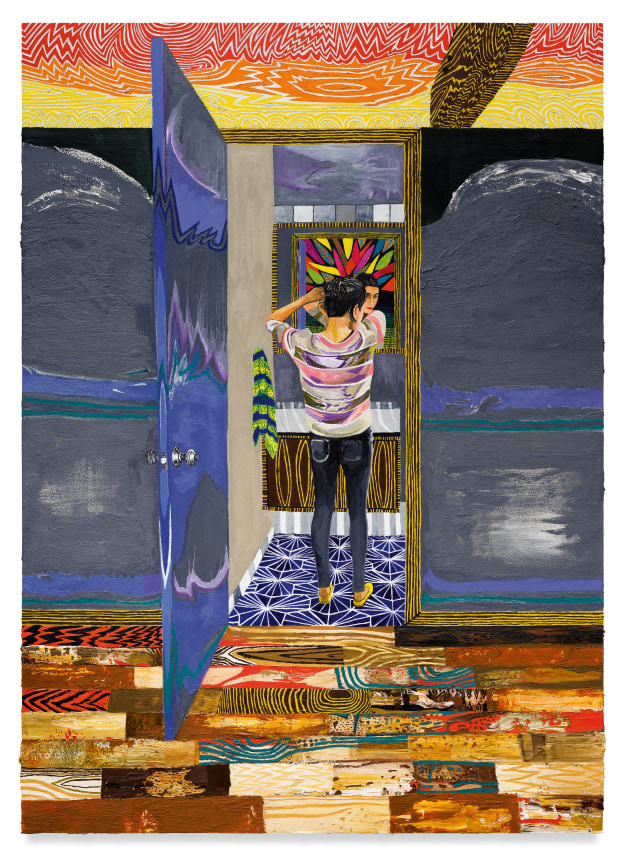 Tiara, 2020, Oil on canvas, 98 x 70 inches, 248.9 x 177.8 cm, MMG#32544