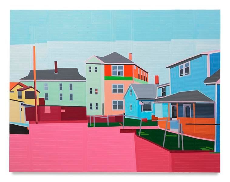 Worcester, 2017, Oil on linen, 55.12 x 70.87 inches, 140 x 180 cm, AMY#29078